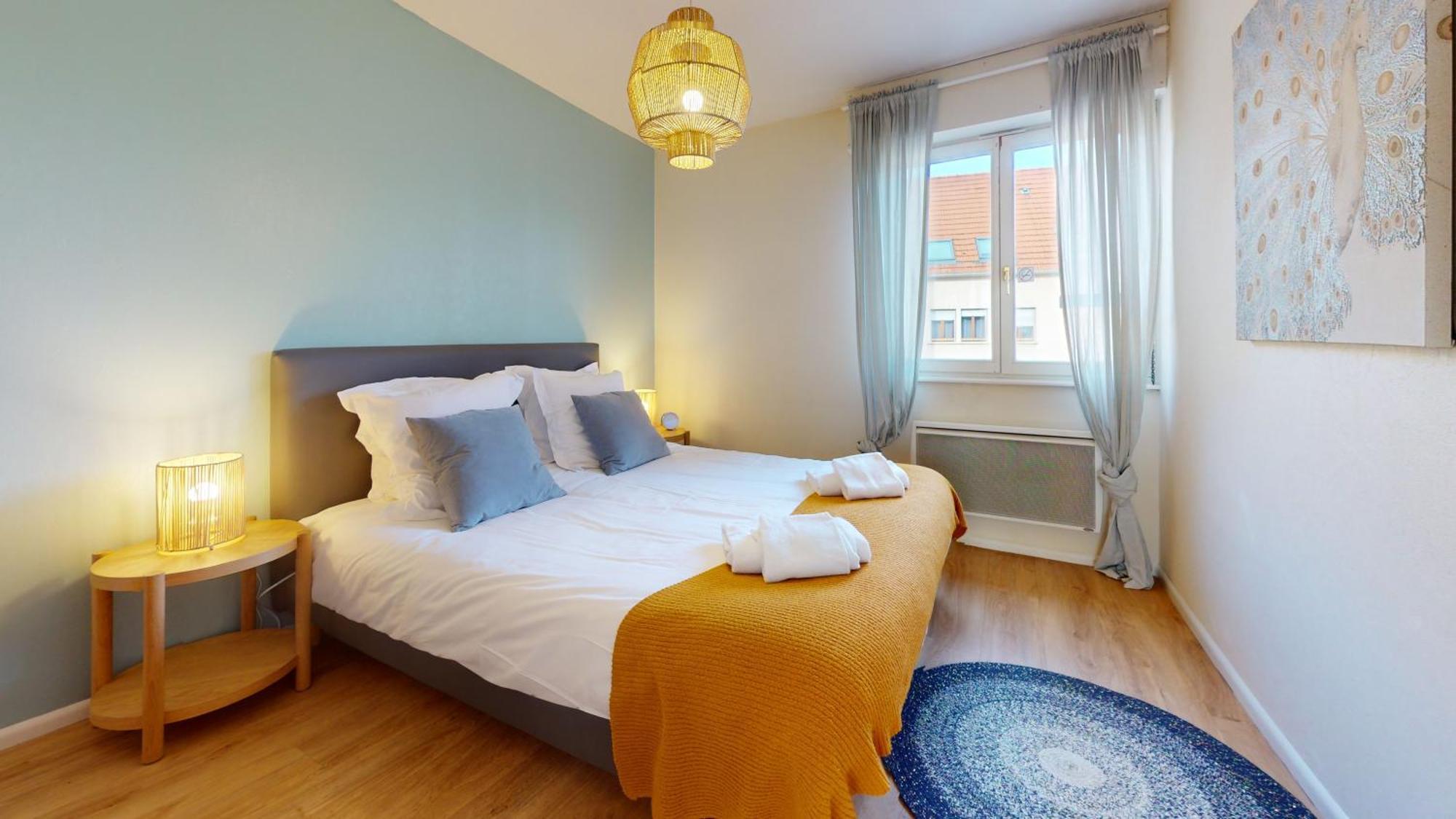 Elegance, Appartement 6 Pers 1 Parking 科尔马 外观 照片