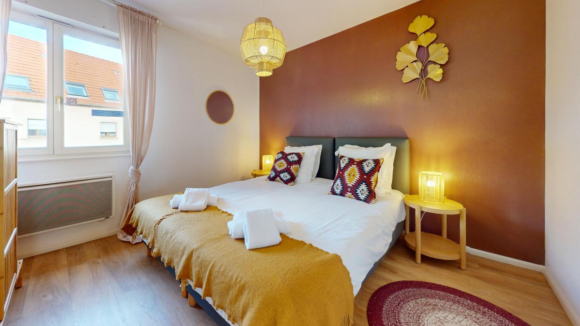 Elegance, Appartement 6 Pers 1 Parking 科尔马 外观 照片