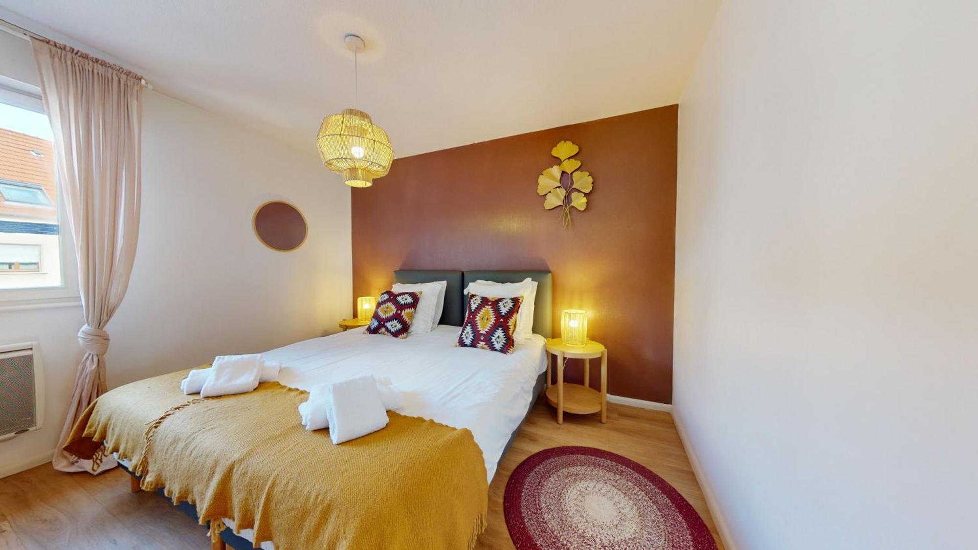 Elegance, Appartement 6 Pers 1 Parking 科尔马 外观 照片
