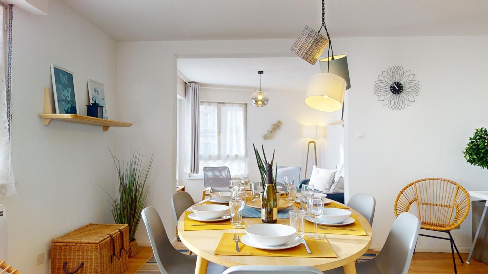 Elegance, Appartement 6 Pers 1 Parking 科尔马 外观 照片